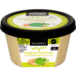 Photo of Seasons Gourmet Vegan Original Hummus With Kawakawa Bush Basil