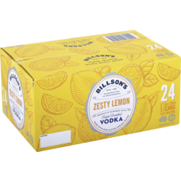 Photo of Billsons Vodka Zesty Lemon Can
