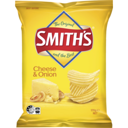 Photo of Smiths Crinkle Cut Cheese & Onion 170gm