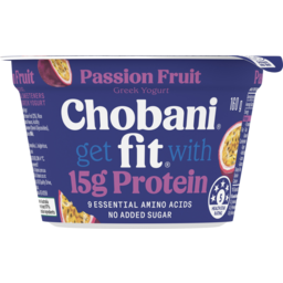 Photo of Chobani Fit Passionfruit Greek Yogurt 160g
