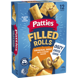 Photo of Patties Filled Rolls Original Beef With Cheese Sauce 450g