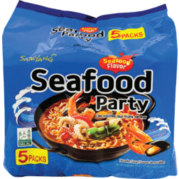 Photo of Samyang Seafood Party Ramen 125gx5p