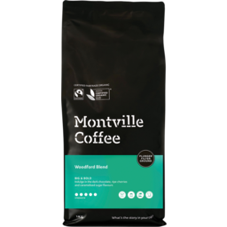 Photo of MONTVILLE COFFEE Org Woodford Blend Plunger 1kg