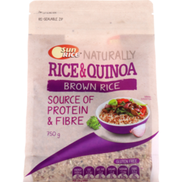 Photo of Sunrice Naturally Brown Rice And Quinoa 750g