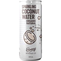 Photo of BONSOY Org Sparkling Coconut Water