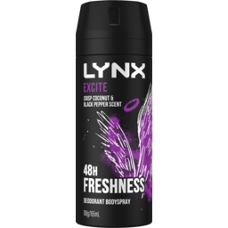 Photo of Lynx Deodorant Body Spray Excite 165 Ml 