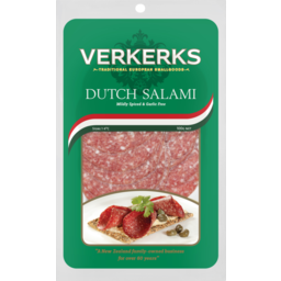 Photo of Verkerks Sliced Dutch Salami 100g