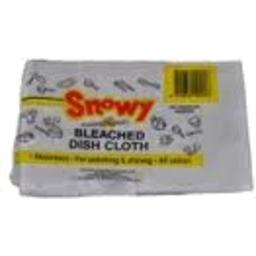 Photo of Snowy Dishcloth Bleached # 1pk
