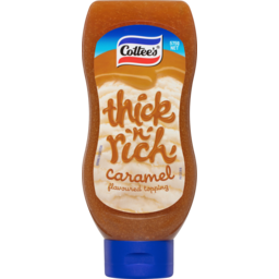 Photo of Cottees Thick N Rich Caramel Flavoured Topping Squeeze