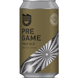 Photo of Deeds Brewing Pre Game Pale Ale 24pk