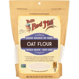 Photo of Bob's Red Mill Whole Grain Oat Flour 567g