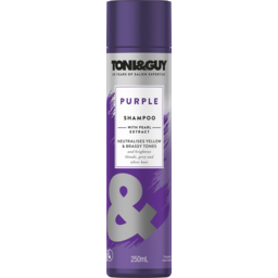 Photo of Toni & Guy Purple Shampoo For Bleached Blonde Hair 250ml