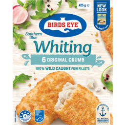Photo of Birds Eye Original Crumb Southern Blue Whiting Fish Fillets 6 Pack
