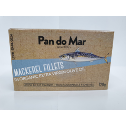 Photo of Pan Do Mar - Makerel Fillets In Olive Oil - 120g