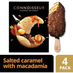 Photo of Connoisseur Caramel/Macadamia 4pk