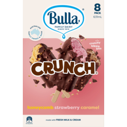 Photo of Bulla Ice Cream Crunch Variety 8pk