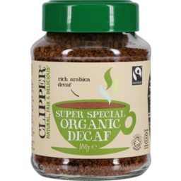 Photo of Chantal Organics Clipper Decaf Coffee 100g