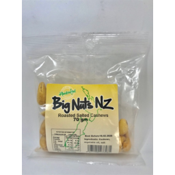 Photo of Big Nuts NZ Roasted Salted Cashews 70g