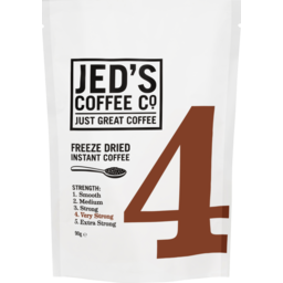 Photo of Jed's #4 Very Strong Instant Freeze Dried Coffee Refill 90g