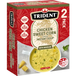 Photo of Trident Soup Chicken sweet Corn 2pk 60gm