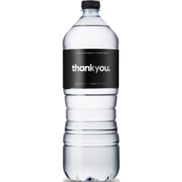 Photo of Thank You Water Bottle 6x1.5l