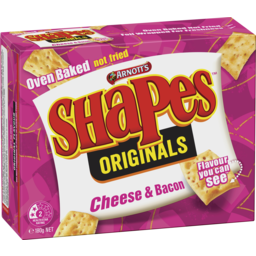 Photo of Arnott's Shapes Cheese & Bacon 180g