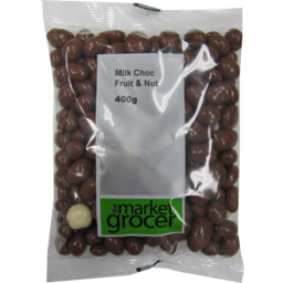 Photo of Market Grocer Milk Choc Fruit & Nut 400g
