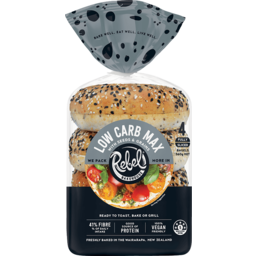 Photo of Rebel Bakehouse Low Carb Bagels 4 Pack