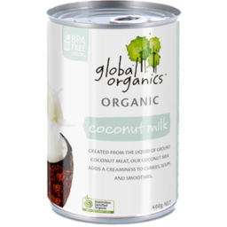 Photo of Global Organics Organic Coconut Milk 400g