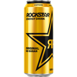 Photo of Rockstar Energy Drink Original No Sugar 500ml Can 