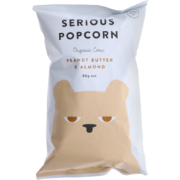 Photo of Serious Popcorn Peanut Butter & Almond