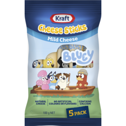Photo of Kraft Bluey Cheese Sticks 5 Pack 
