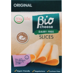 Photo of  My Life Bio Cheese Alternative Cheese Slices 200gm