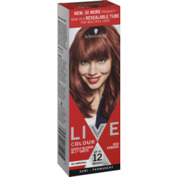 Photo of Schwarzkopf Live Colour Red Embers 75ml