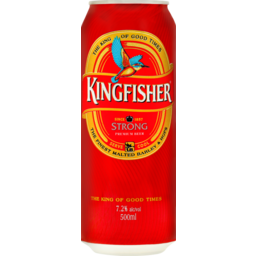 Photo of Kingfisher Strong 7.2% 500ml Can