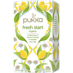 Photo of Pukka Herbs Organic Fresh Start Tea 20 Pack 37g