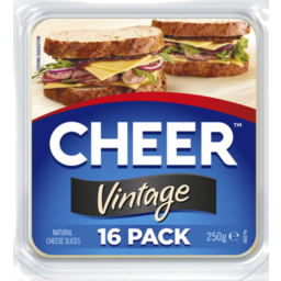 Photo of Cheer Cheese Vintage Slices 250gm