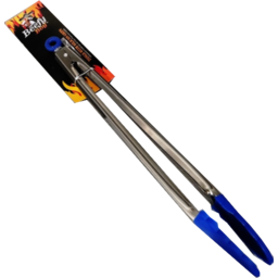 Photo of Beefy Boy BBQ Tongs With Silicon Tips 40 cm