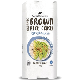 Photo of Ceres Organics - Brown Rice Cakes Original
