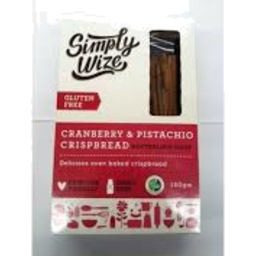 Photo of Simply Wize Cranberry & Pistachio Crsipbread 150gm