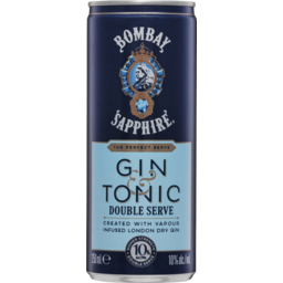 Photo of Bombay Gin Sapphire & Tonic Can