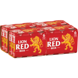 Photo of Lion Red 4x6x440ml Cans
