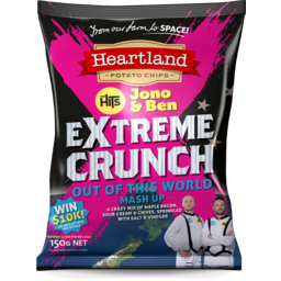 Photo of Heartland Potato Chips Extreme Crunch Mash Up 150g