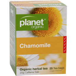 Photo of Planet Organic Chamomile Tea Bags 25 Pack 20g