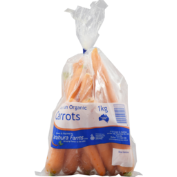 Photo of Carrots Premium 1kg Bag Organic