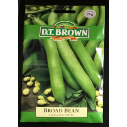 Photo of 	D.T. BROWN BROAD BEAN COLES EARLY