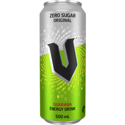 Photo of V Energy Drink Sugar Free Guarana 500ml 
