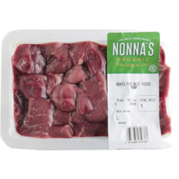 Photo of Nonna's Organic Beef Diced Rump