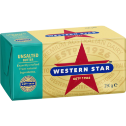 Photo of Western Star Butter Unsalted 250gm