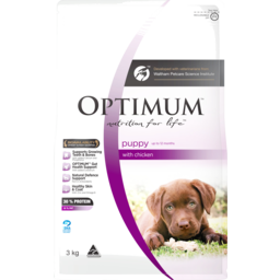 Photo of Optimum Puppy Up To 12 Months With Chicken Dry Dog Food 3kg
